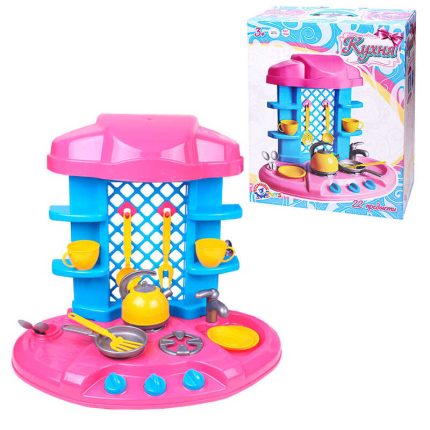 гр Кухня №6 1066 (3) "Technok Toys", 22 елементи, в коробці