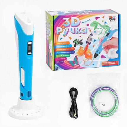 гр Ручка 3D 97321 (12/2) "4FUN Game Club", USB-кабель живлення, в коробці