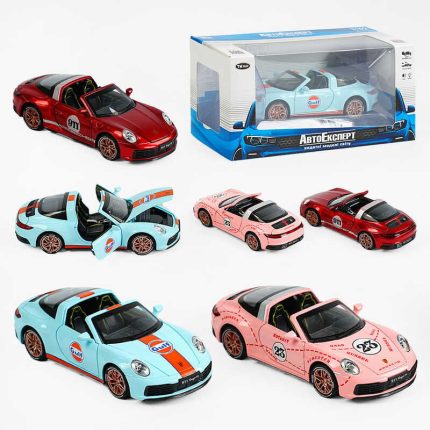 Машинка RS-13699 (48/2) "Авто Експерт", 3 кольори, металопластик, 1:32, звук, світло, інерція, рухомі елементи, в коробці, ВИДАЄТЬСЯ ТІЛЬКИ МІКС ВИДІВ