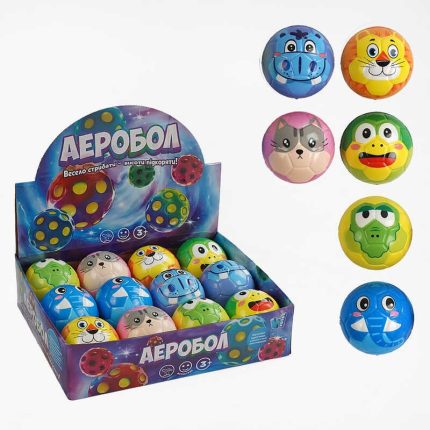 М&apos;яч "Гравіті бол" C 66798 (32) "WToys", ЦІНА ЗА 12 ШТУК В БЛОЦІ, діаметр - 7 см, у коробці