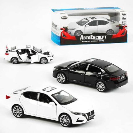 Машинка 47015 (48/2) "Авто Експерт", 2 види,  металопластик, 1:32, звук, світло, інерція, рухомі елементи, в коробці