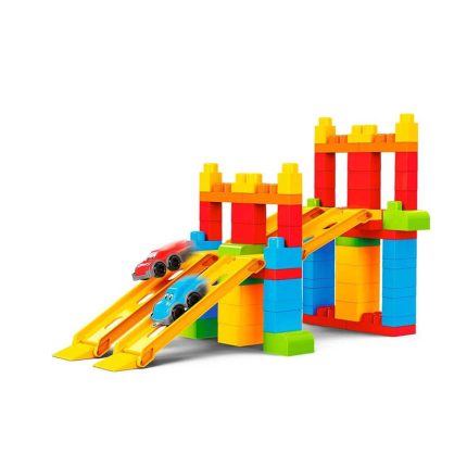 гр Конструктор 6825 (3) "Technok Toys" 90 деталей, 2 машинки, в коробці