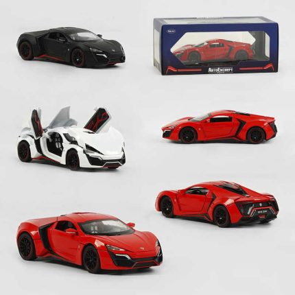 Машинка GT - 07670 (24/2) "Авто Експерт", 3 кольори, металопластик, 1:24, звук, світло, інерція, рухомі елементи, у коробці, ВИДАЄТЬСЯ МІКС ВИДІВ