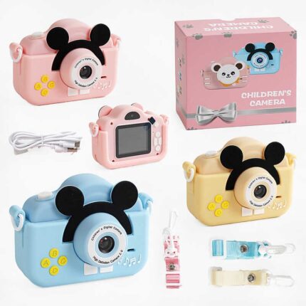 Фотоапарат XL-A 5 G 1 (100) 3 види, HD екран, дріт для підзарядки, звук, фото, відео, ігри, роз’єм для SD карти, ремінець, в коробці, ВИДАЄТЬСЯ ТІЛЬКИ МІКС ВИДІВ