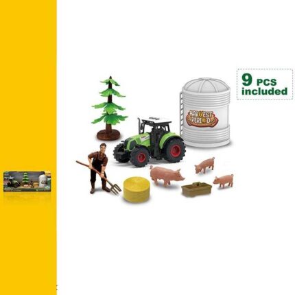 Ферма 550-26 K (24/2) трактор, інерційний механізм, фігурки, звукові ефекти, підсвічування, в коробці