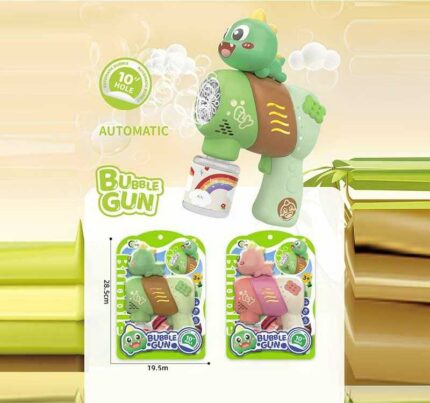 Пістолет з мильними бульбашками 668-108 (60) 2 види, на батарейках, автоматичний режим роботи, мильний розчин, на листі
