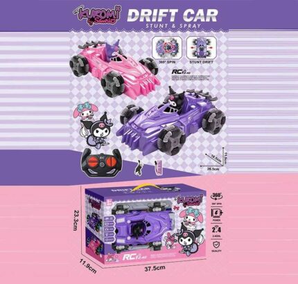 Машина на радіокеруванні 6822 (24) 2 кольори, фігурка героя, рух вперед і назад, обертання по колу, акумулятор 3.7 V, пульт керування 2.4 GHz, USB-кабель, роликові колеса, в коробці