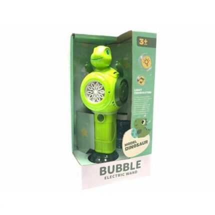 Установка з мильними бульбашками 23616 B (36/2) підсвічування, висота 24см, автоматичний принцип, пляшечка з мильним розчином, в коробці