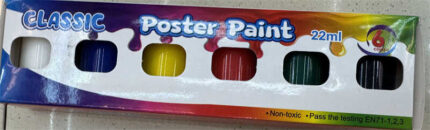 Акварельні фарби C 72042 (144) 6 кольорів в коробці