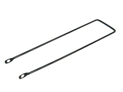 Стійка для кошика велосипеда KS-10045 (250) довжина 45см, сталева, чорна