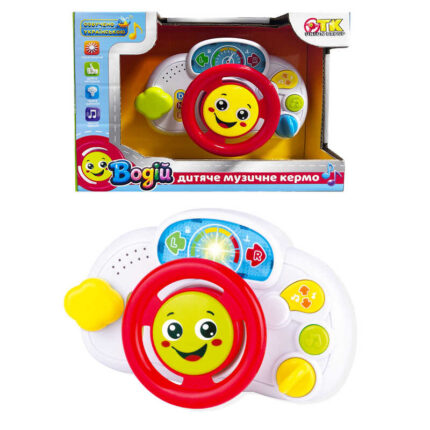 Кермо музичне 91934 (96/2) "TK Group", ОЗВУЧУВАННЯ УКРАЇНСЬКОЮ МОВОЮ, в коробці