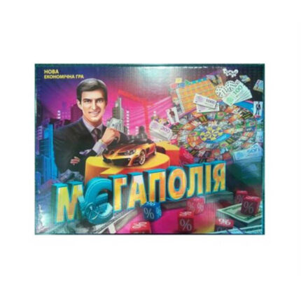 гр Настільна гра велика "Мегаполія" DTG6U (10) укр "Danko Toys"