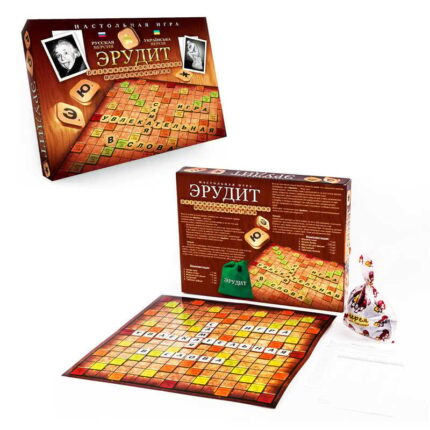 гр Гра велика наст. "Ерудит" DTG4-UA (10) "Danko Toys", опис укррос мовами