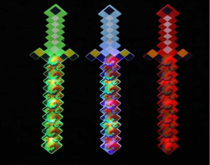 Меч C 74043 (144) 3 види, довжина 62 см, підсвічування, звукові ефекти, імітація бою, в пакеті, ВИДАЄТЬСЯ МІКС ВИДІВ