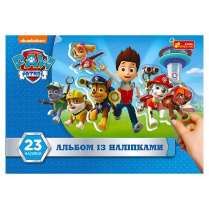 гр Альбом з наліпками "Щенячий патруль" 10192004У (50) "Ранок"