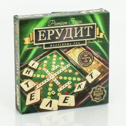 гр Гра настільна вел. "Ерудит PREMIUM" G-ER-U-01 (5) "Danko Toys"