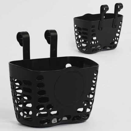 Корзина на кермо BS-07-1216 (50) КОЛІР ЧОРНИЙ, на велосипед 12``/14``/16``