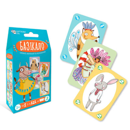 гр Карткова гра "Базікало" 301236 (150) "DoDo", 44 картки, розмір: 10х7 см, в коробці