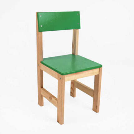 гр Стільчик дитячий С-50582 (1) колір - зелений, висота від підлоги до сидіння 31 см