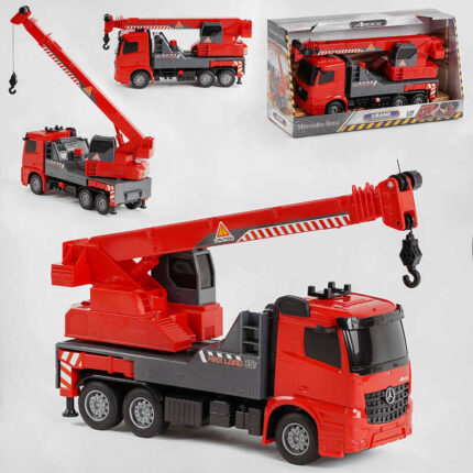 Спецтехніка 9718 B (8) "Play Smart", "Автокран", рухома стріла, в коробці