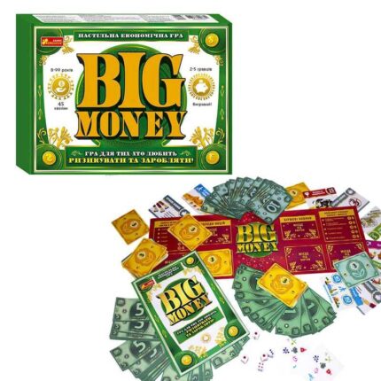 гр Настільна економічна гра "Big Money" 12120143У (14) "Ранок"