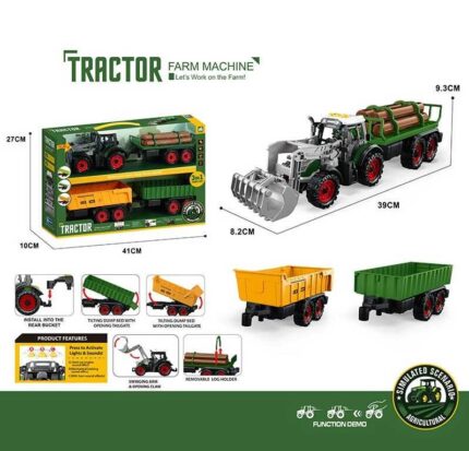 Набір тракторів 5279-176 A (24) в коробці