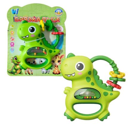 Брязкальце 57016 (72) "WToys", ОЗВУЧУВАННЯ УКРАЇНСЬКОЮ МОВОЮ, пісні, підсвічування, намистини, на листі
